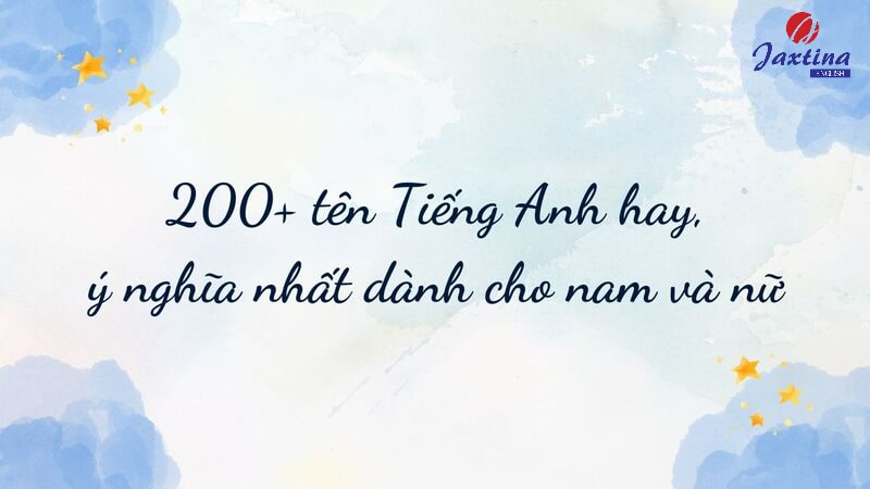 tên tiếng anh hay