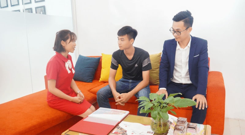 trao học bổng trọn gói