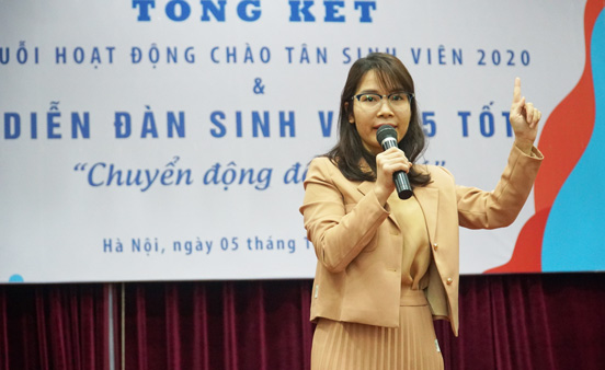 chào tân sinh viên