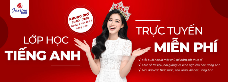 Lớp học Tiếng Anh trực tuyến
