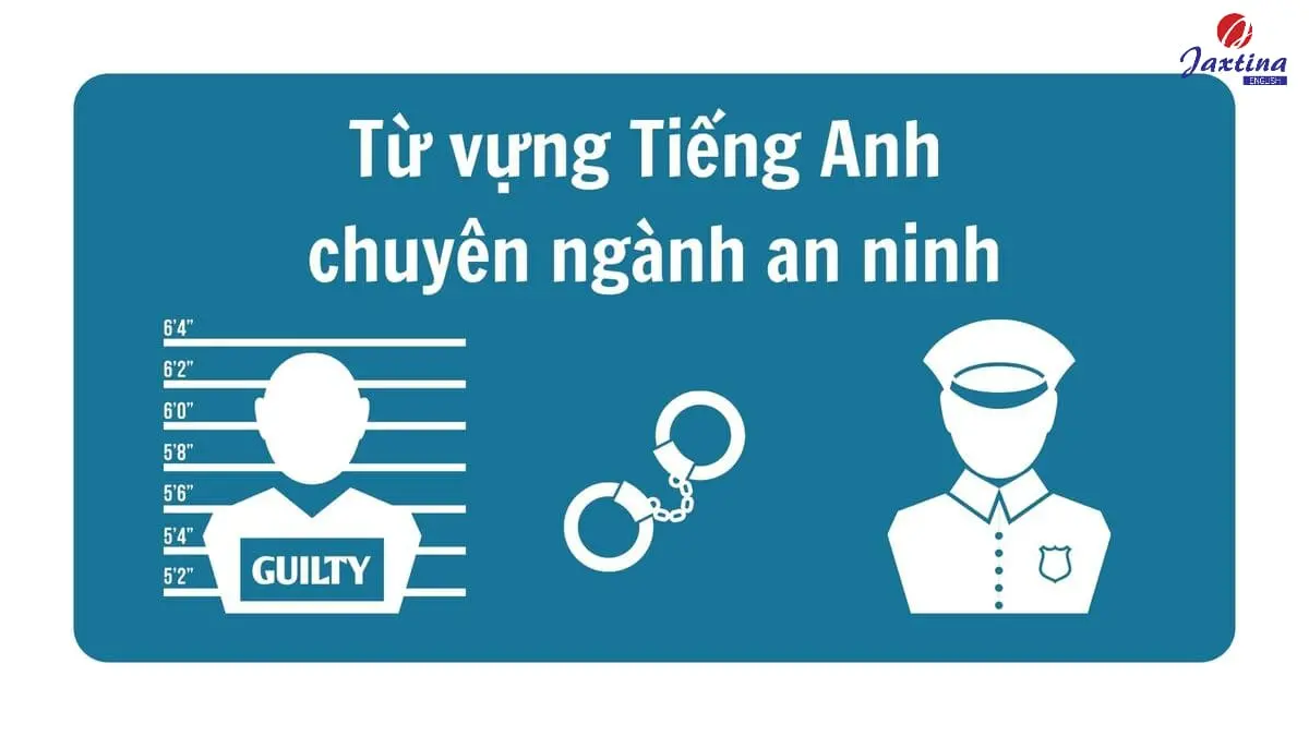 50+ từ vựng Tiếng Anh chuyên ngành an ninh, cảnh sát