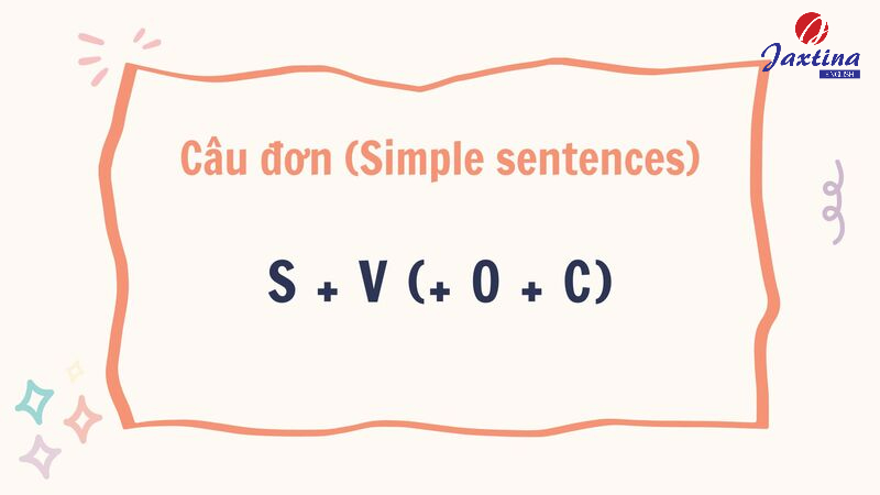 các loại câu đơn trong tiếng anh