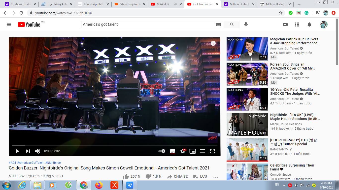 America’s Got talent là chương trình quy tụ rất nhiều người tài năng