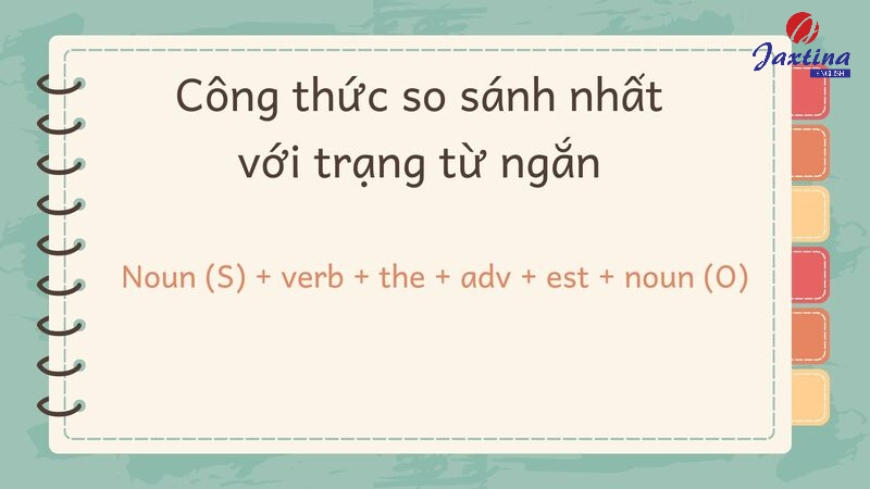 cấu trúc so sánh nhất trong tiếng anh