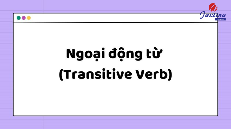 Ngoại động từ