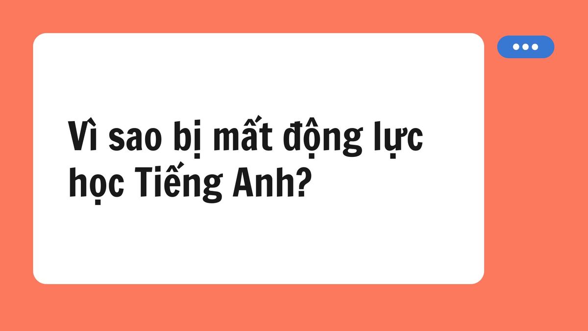 động lực học Tiếng Anh