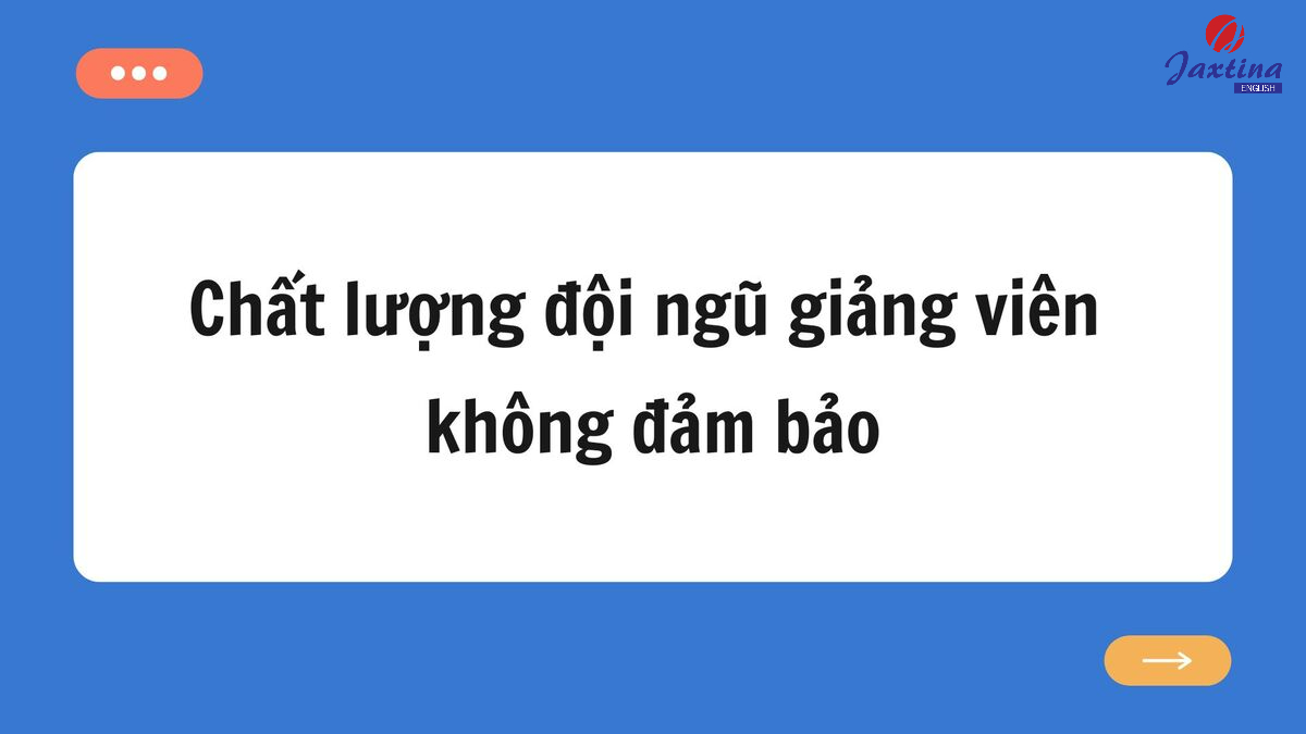 không nên học ở những trung tâm tiếng anh nào