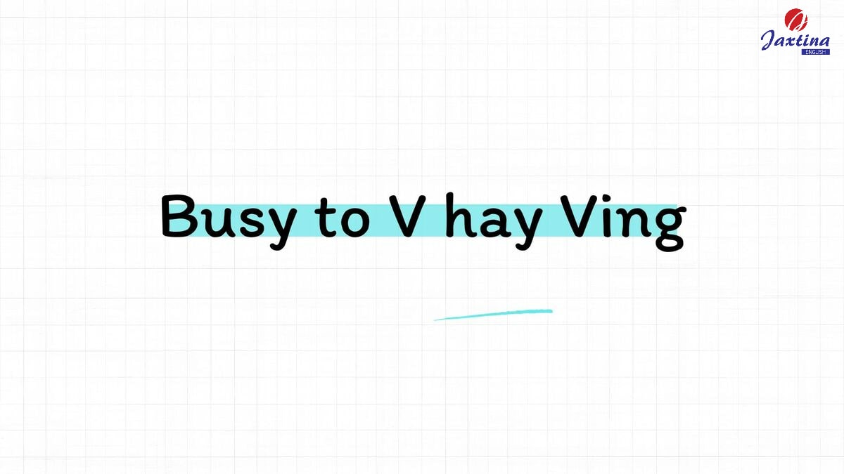 busy + giới từ busy + giới từ