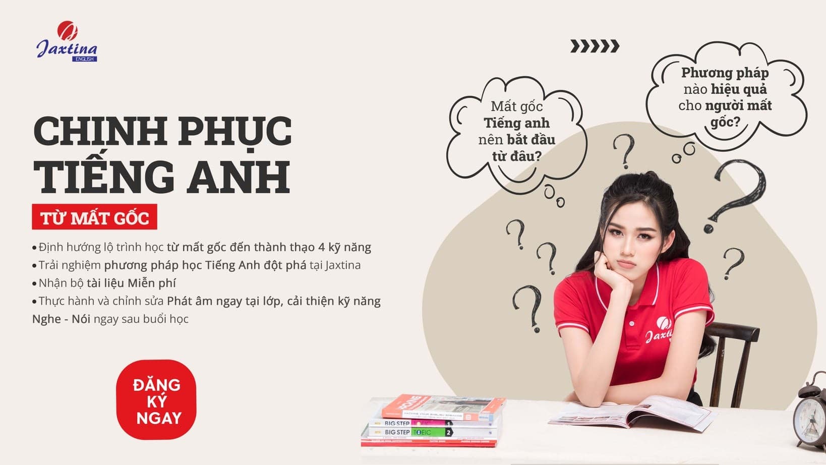 Học tiếng Anh cho người mất gốc