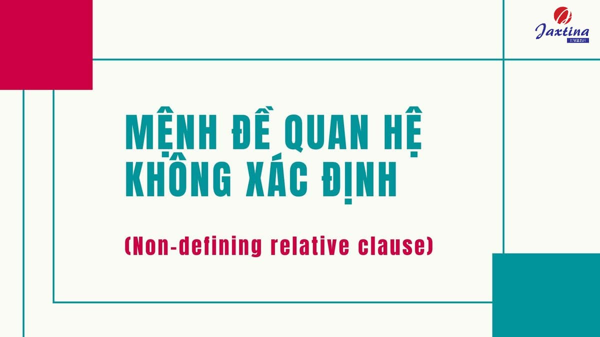 Mệnh đề quan hệ không xác định 