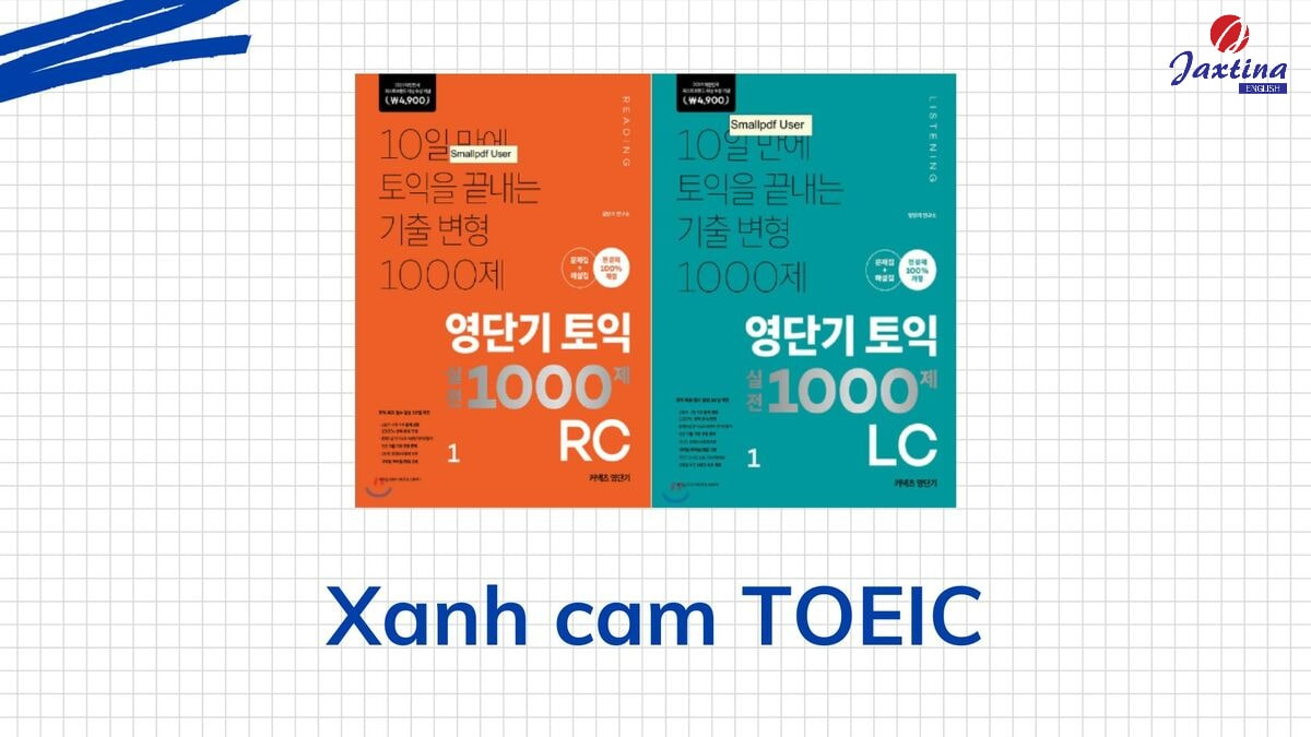 xanh cam TOEIC