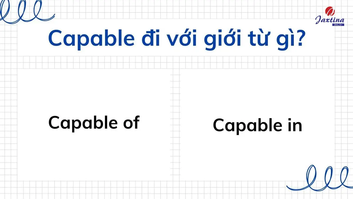 Capable đi với giới từ gì? [Giải thích chi tiết và bài tập vận dụng]