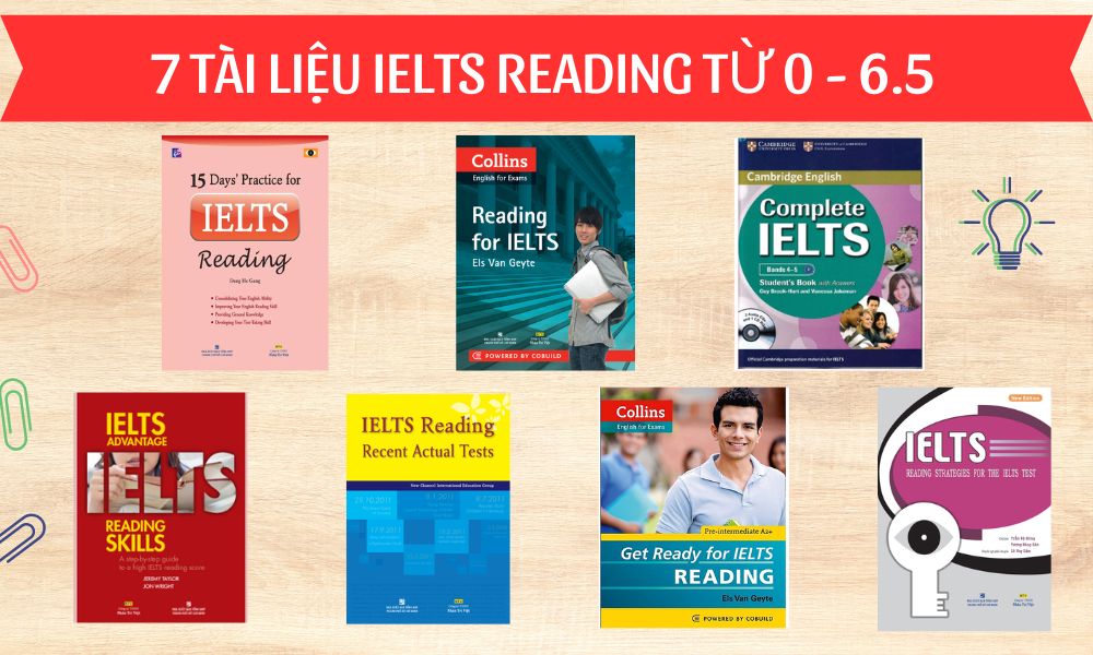 7 tài liệu IELTS Reading từ 0 – 6.5 cho người luyện tại nhà