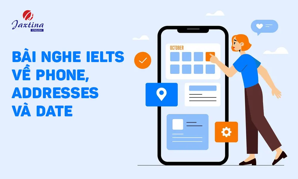 Bài nghe IELTS về phone addresses date có đáp án