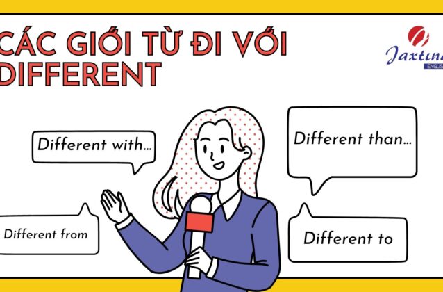 Different đi với giới từ gì? Bài tập ứng dụng có đáp án