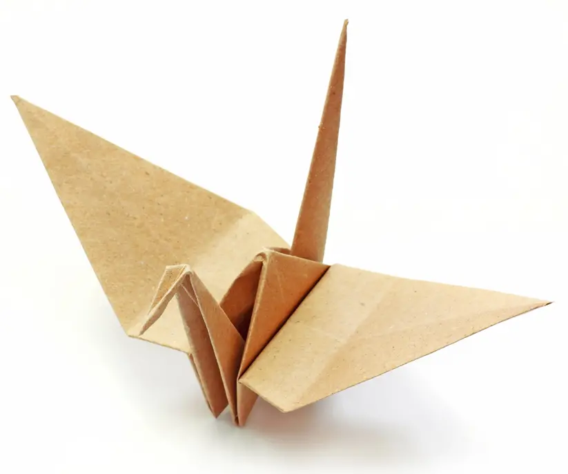 Hướng dẫn gấp Origami con hạc